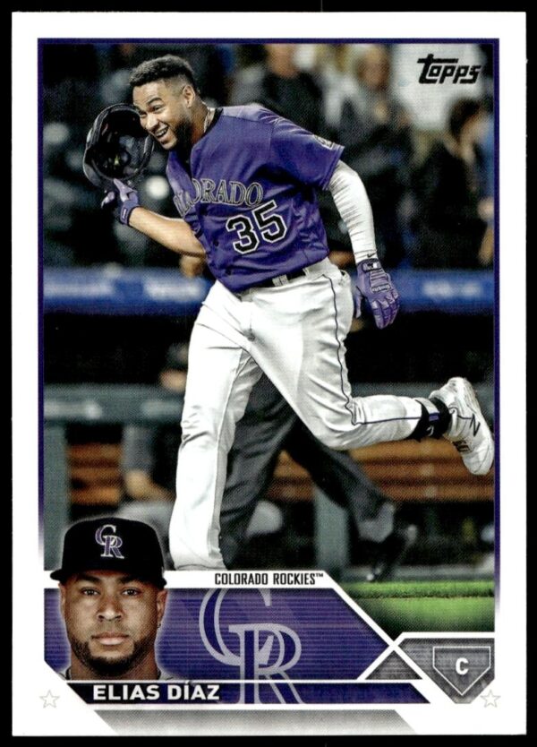 2023 Topps Series 2 Elias Díaz #648 (Front)