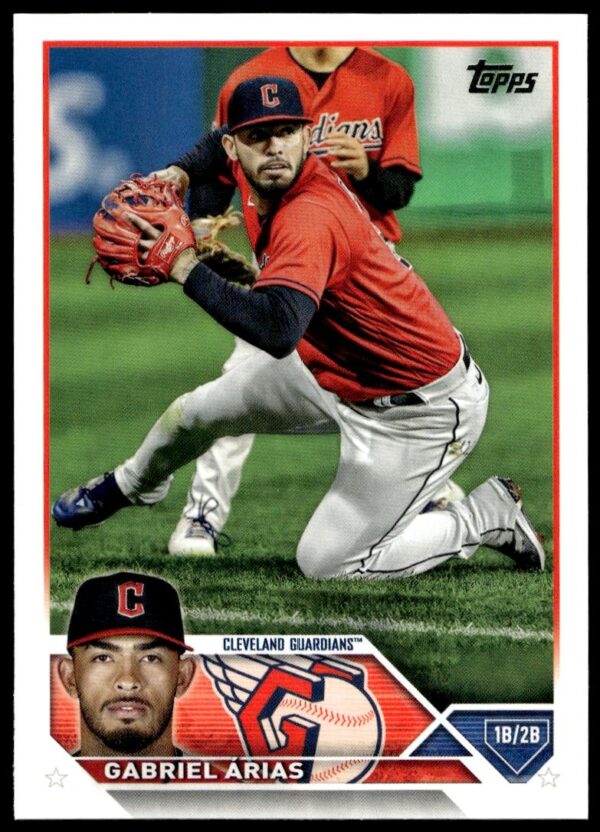 2023 Topps Series 2 Gabriel Arias #402 (Front)