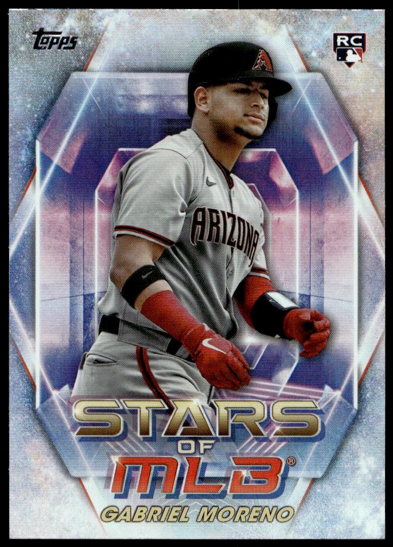 2023 Topps Series 2 Gabriel Moreno Stars of MLB #SMLBC-57 (Front)