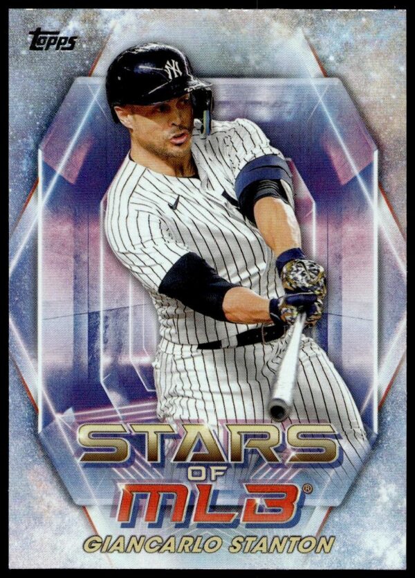 2023 Topps Series 2 Giancarlo Stanton Stars of MLB #SMLBC-51 (Front)