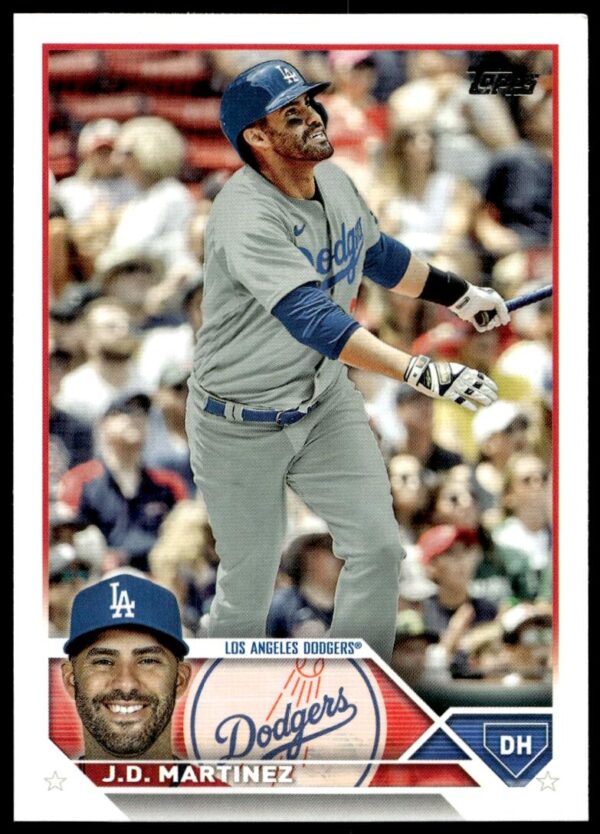 2023 Topps Series 2 J.D. Martinez #544 (Front)