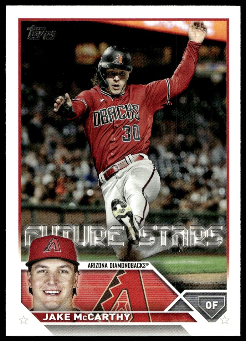 2023 Topps Series 2 Jake McCarthy #422 (Front)
