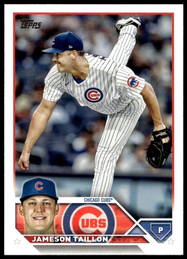 2023 Topps Series 2 Jameson Taillon #384 (Front)