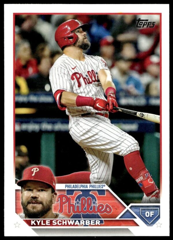 2023 Topps Series 2 Kyle Schwarber #466 (Front)