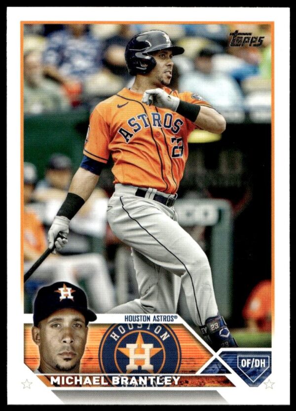 2023 Topps Series 2 Michael Brantley #628 (Front)