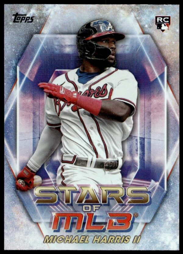 2023 Topps Series 2 Michael Harris II Stars of MLB #SMLB-35 (Front)