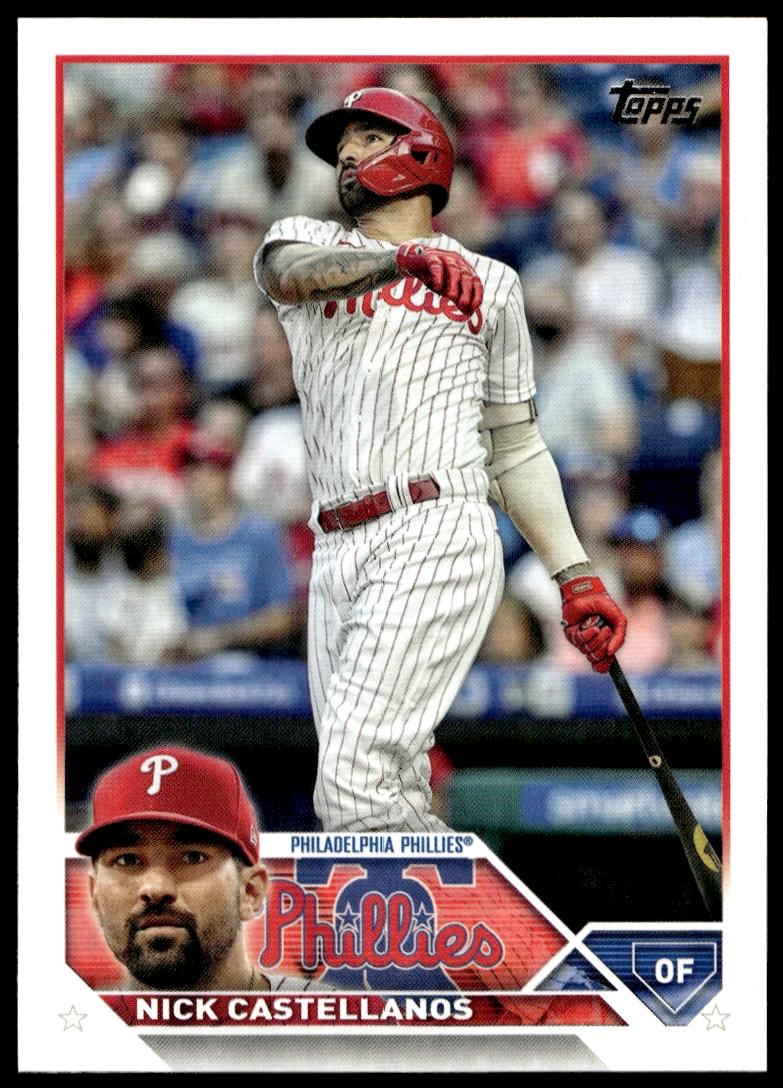 2023 Topps Series 2 Nick Castellanos #527 (Front)