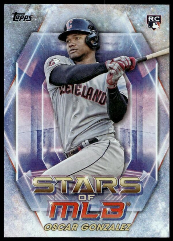 2023 Topps Series 2 Óscar González Stars of MLB #SMLBC-43 (Front)