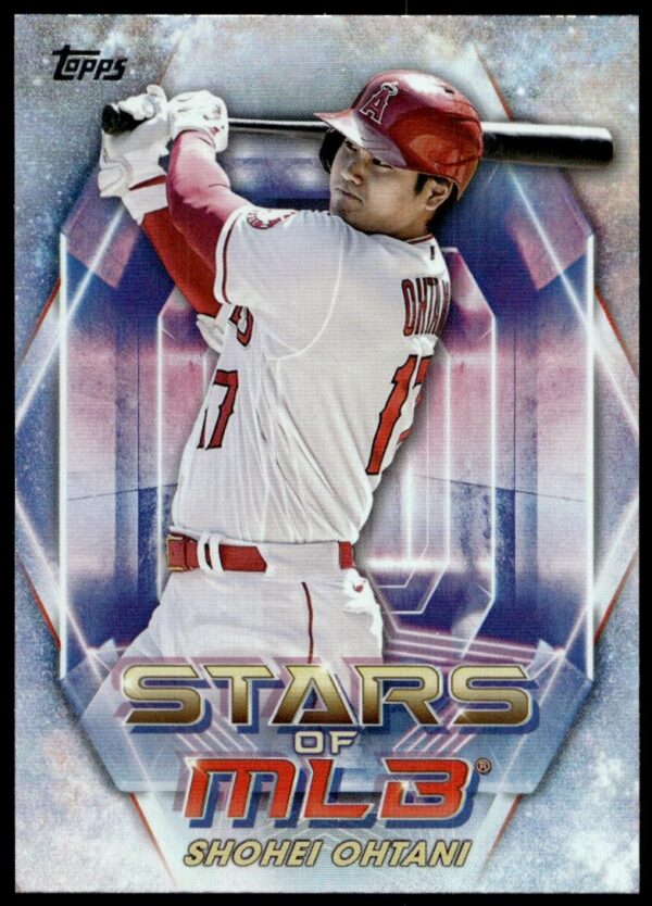 2023 Topps Series 2 Shohei Ohtani Stars of MLB #SMLBC-33 (Front)