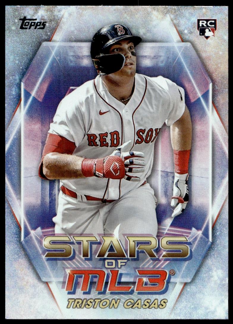 2023 Topps Series 2 Triston Casas Stars of MLB #SMLBC-39 (Front)