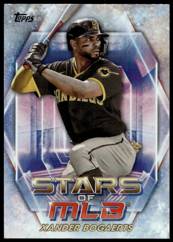 2023 Topps Series 2 Xander Bogaerts Stars of MLB #SMLB-38 (Front)