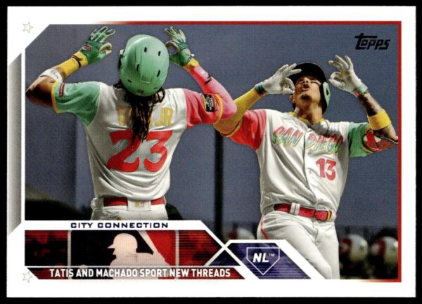 2023 Topps Update City Connection (Fernando Tatis Jr. / Manny Machado) #US247 (Front)
