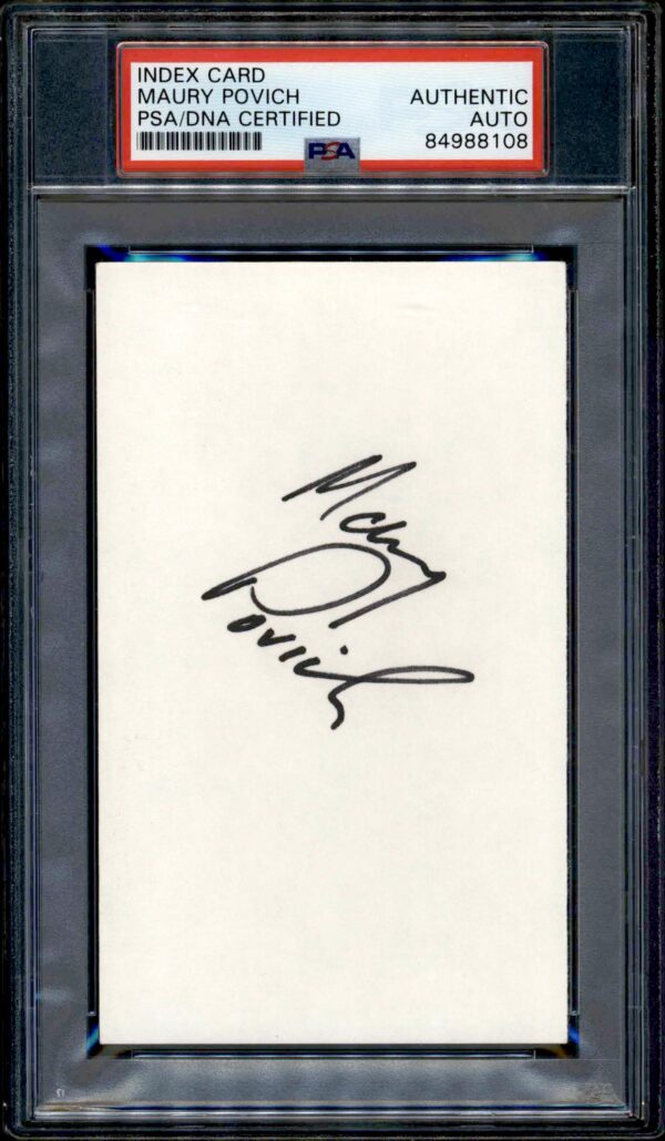 Maury Povich # (DNA ) (Front)