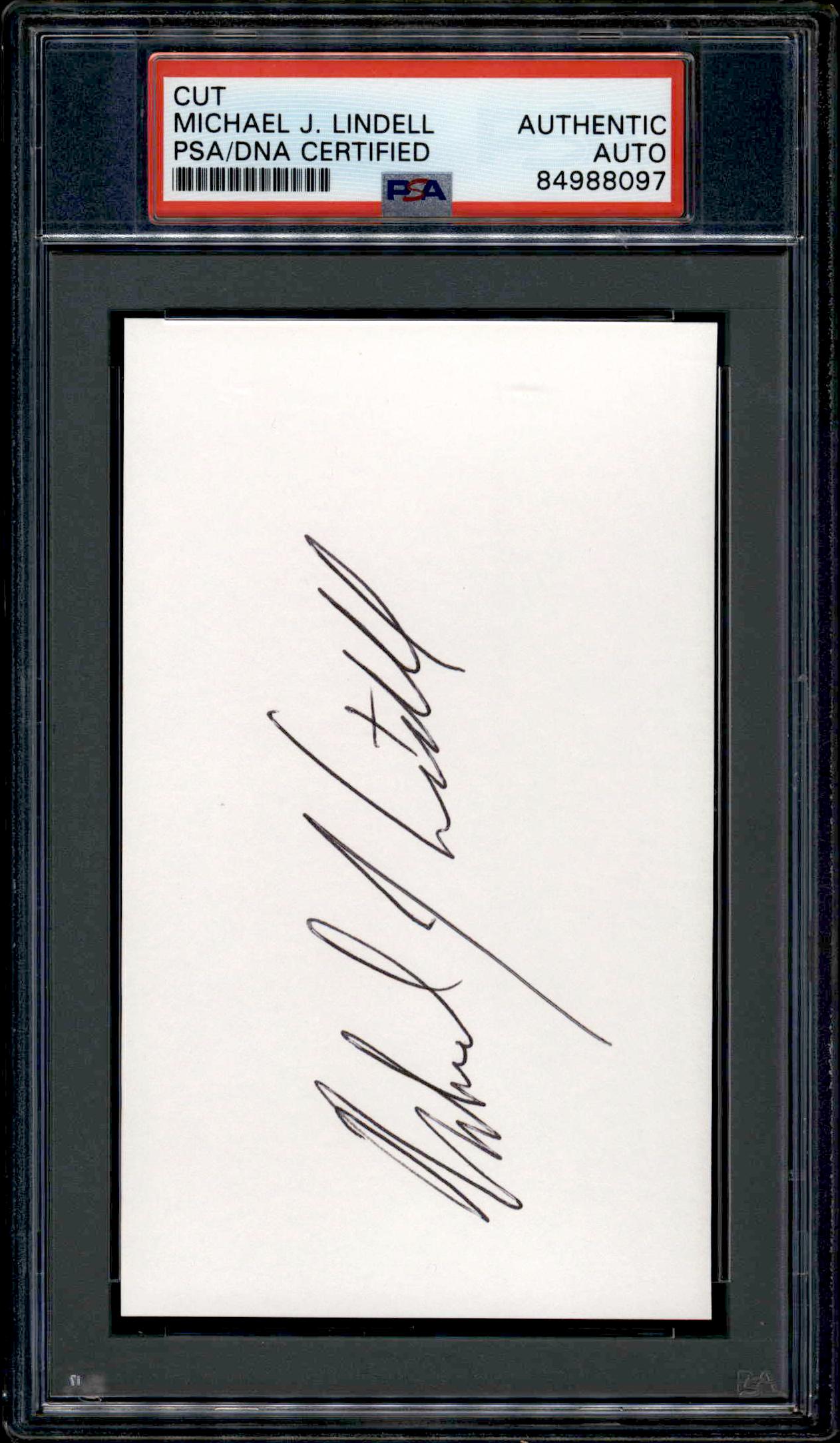 Michael J. Lindell # (DNA ) (Front)