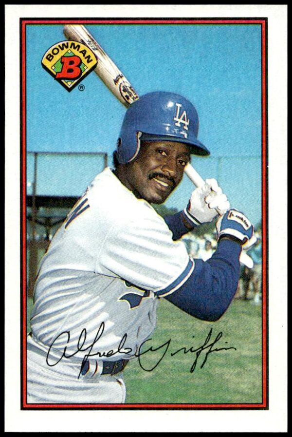 1989 Bowman Alfredo Griffin #345 (Front)