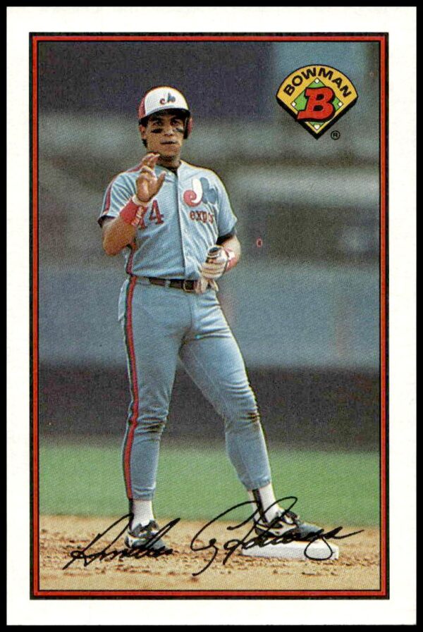 1989 Bowman Andres Galarraga #365 (Front)