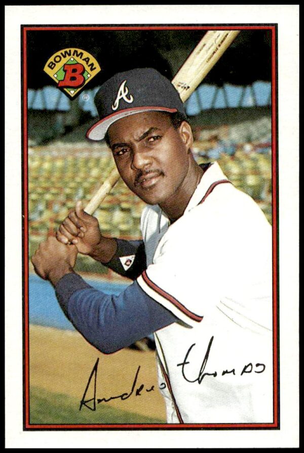 1989 Bowman Andres Thomas #272 (Front)