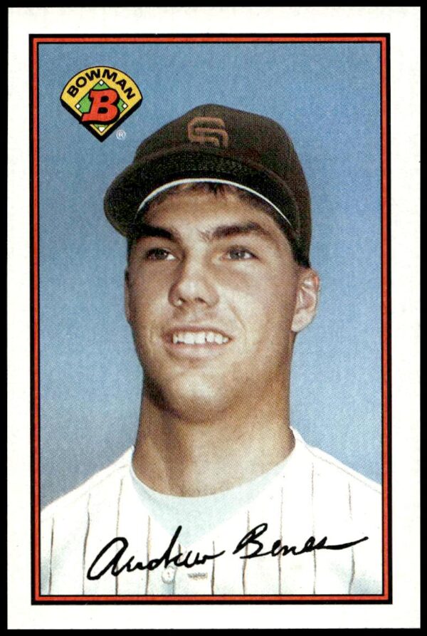 1989 Bowman Andy Benes #448 (Front)