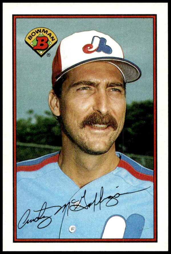 1989 Bowman Andy McGaffigan #356 (Front)