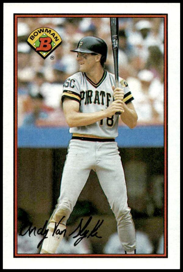 1989 Bowman Andy Van Slyke #424 (Front)