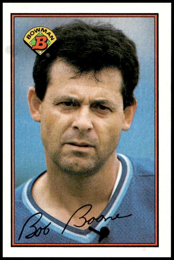 1989 Bowman Bob Boone #119 (Front)