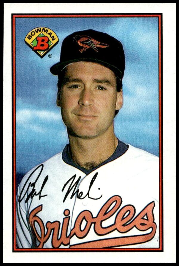 1989 Bowman Bob Melvin #8 (Front)