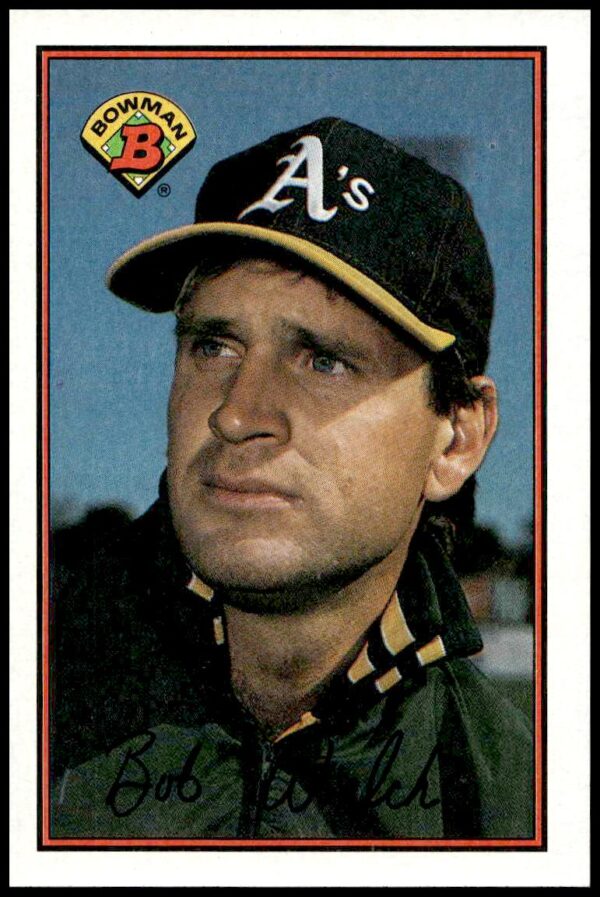 1989 Bowman Bob Welch #186 (Front)