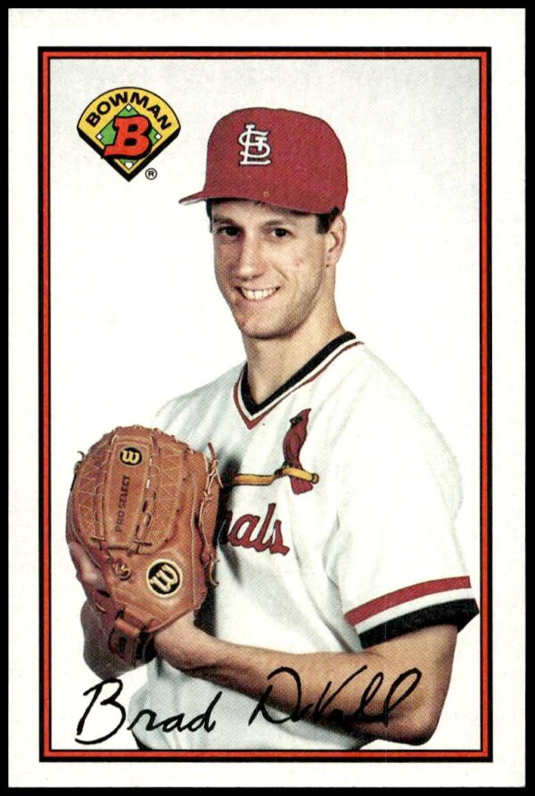 1989 Bowman Brad DuVall #430 (Front)