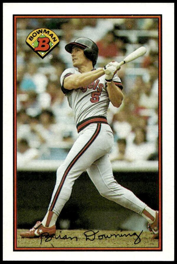 1989 Bowman Brian Downing #53 (Front)