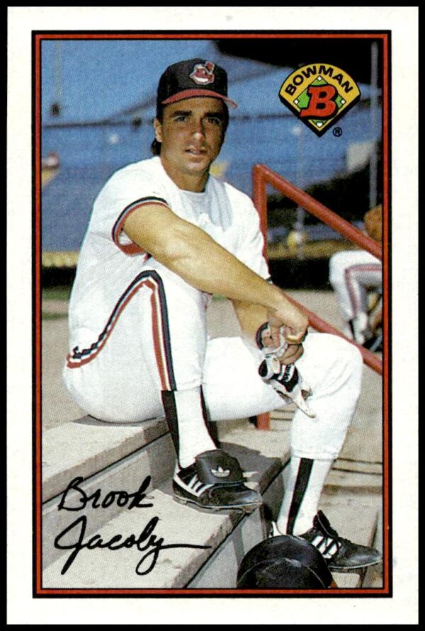 1989 Bowman Brook Jacoby #86 (Front)