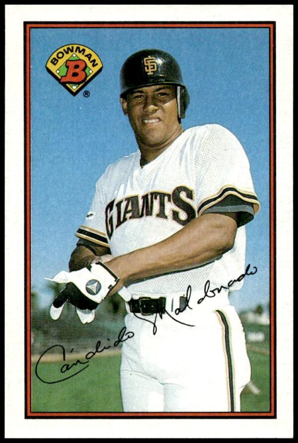 1989 Bowman Candy Maldonado #478 (Front)
