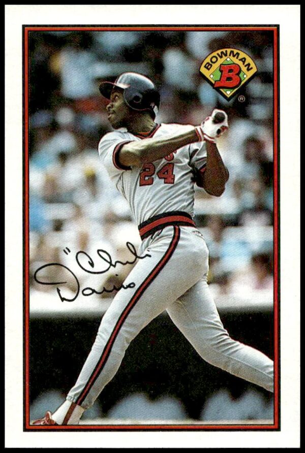 1989 Bowman Chili Davis #50 (Front)
