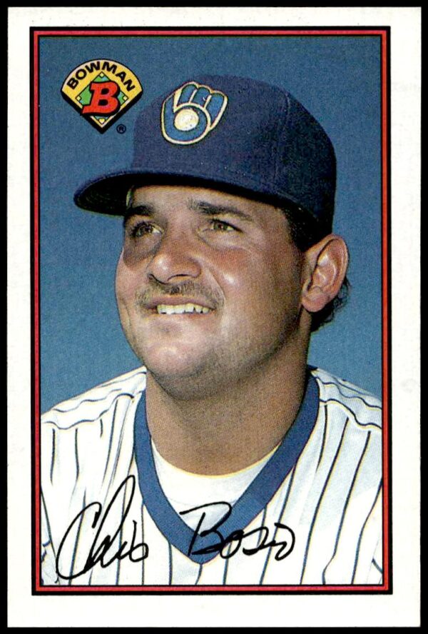1989 Bowman Chris Bosio #134 (Front)