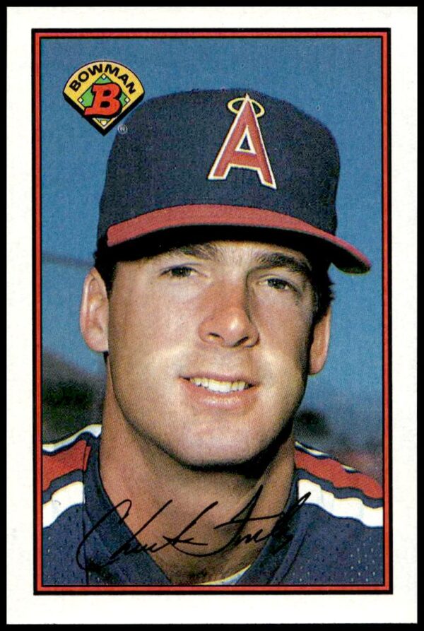 1989 Bowman Chuck Finley #37 (Front)