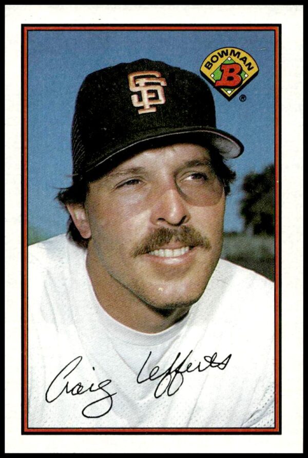 1989 Bowman Craig Lefferts #464 (Front)