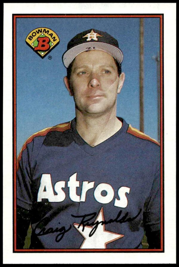 1989 Bowman Craig Reynolds #328 (Front)