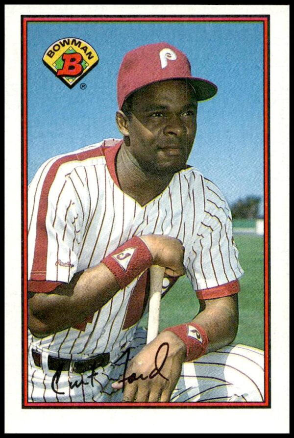 1989 Bowman Curt Ford #408 (Front)