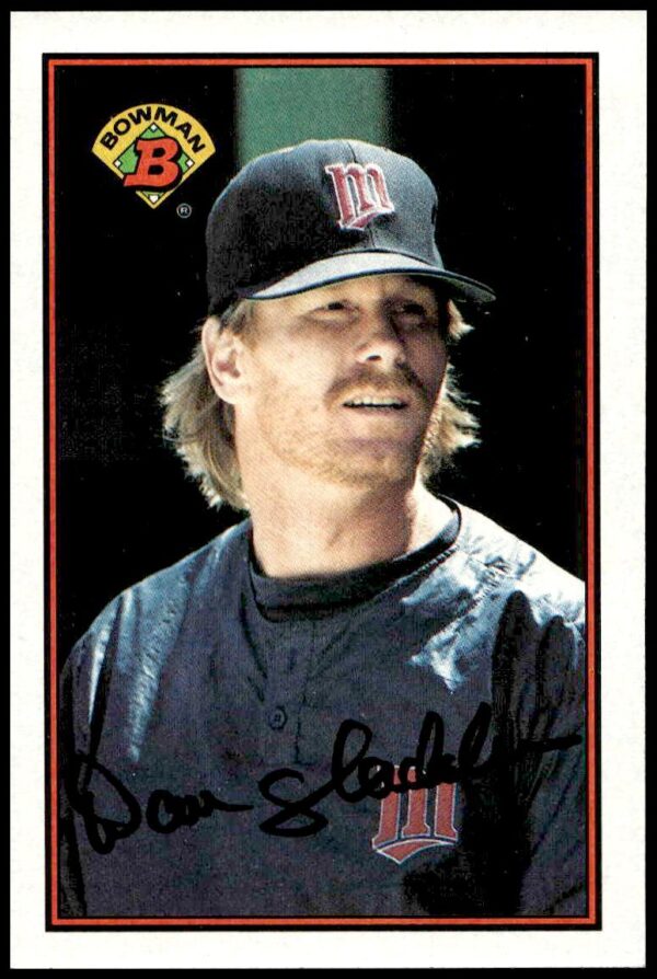 1989 Bowman Danny Gladden #163 (Front)