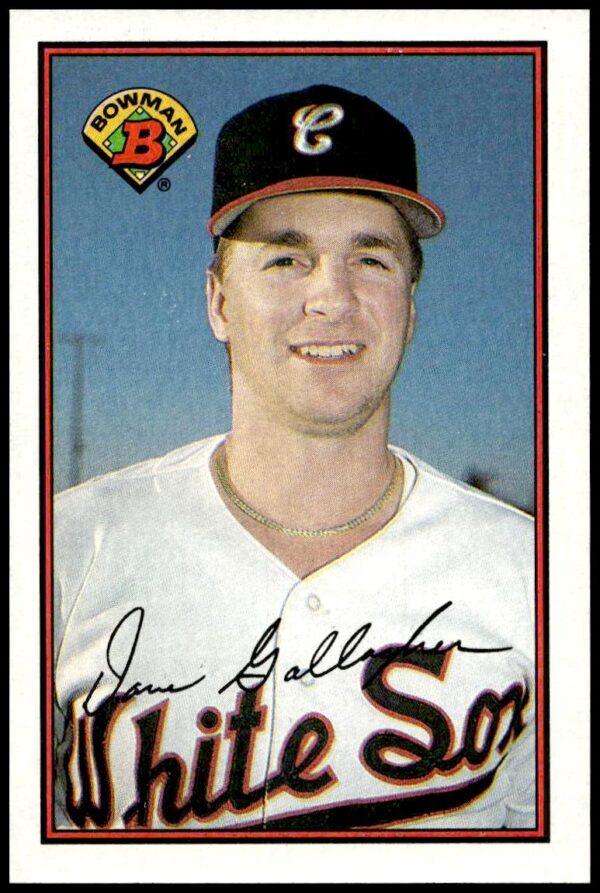 1989 Bowman Dave Gallagher #71 (Front)