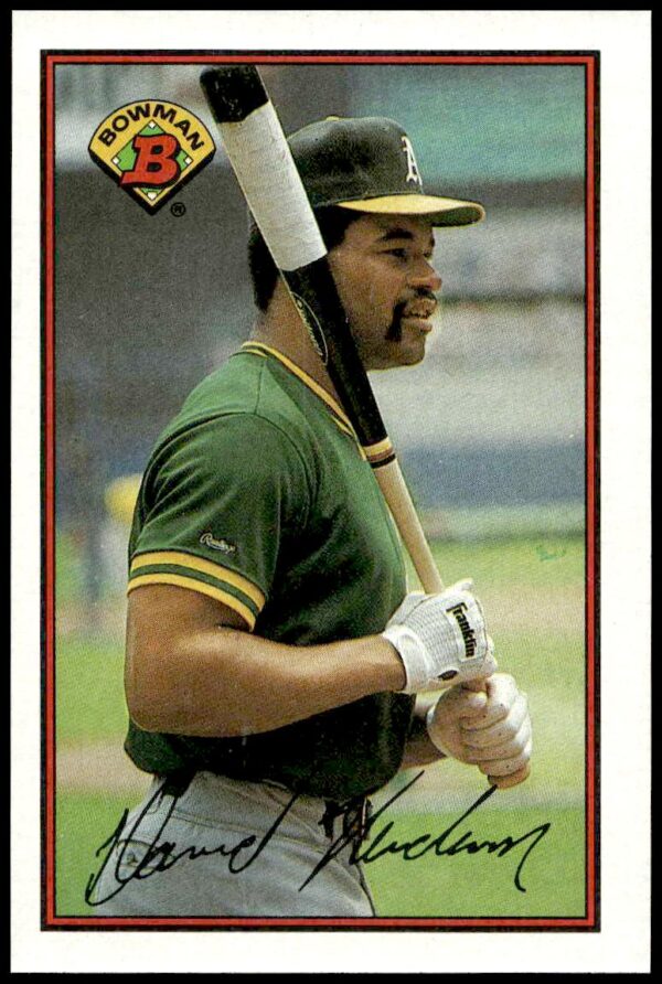 1989 Bowman Dave Henderson #200 (Front)
