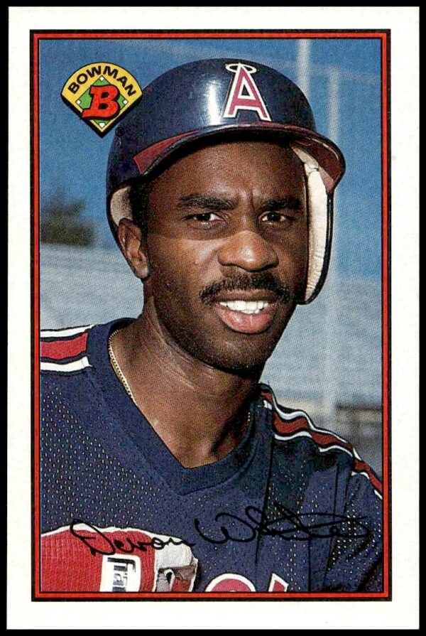 1989 Bowman Devon White #54 (Front)