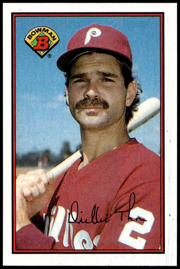 1989 Bowman Dickie Thon #400 (Front)