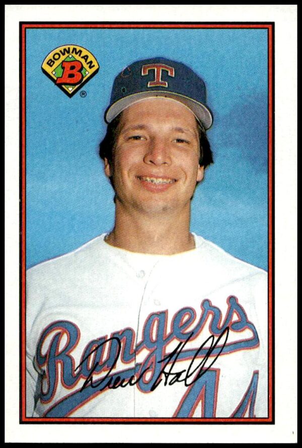 1989 Bowman Drew Hall #221 (Front)