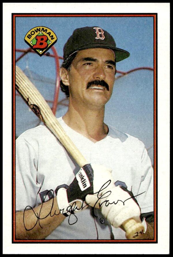 1989 Bowman Dwight Evans #35 (Front)