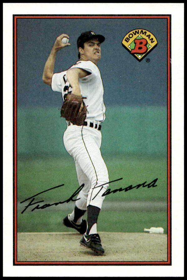 1989 Bowman Frank Tanana #92 (Front)