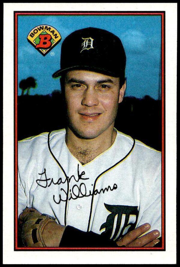 1989 Bowman Frank Williams #100 (Front)