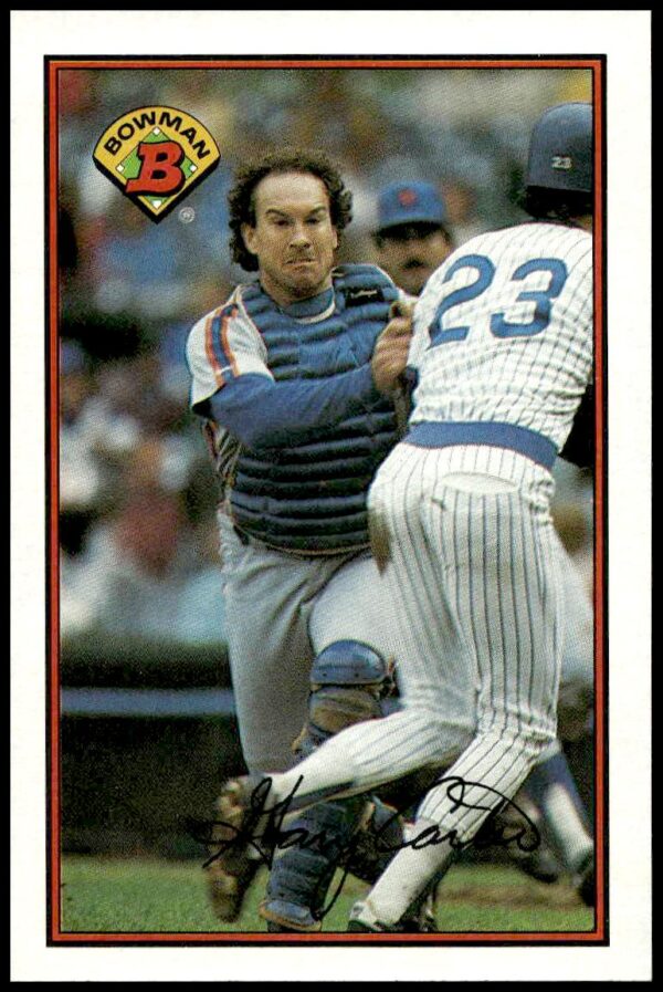 1989 Bowman Gary Carter #379 (Front)