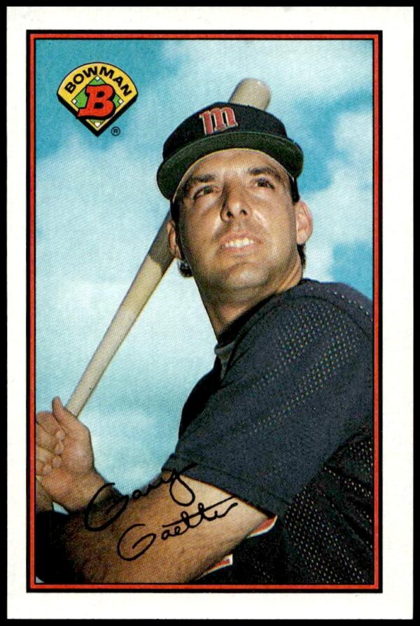 1989 Bowman Gary Gaetti #158 (Front)