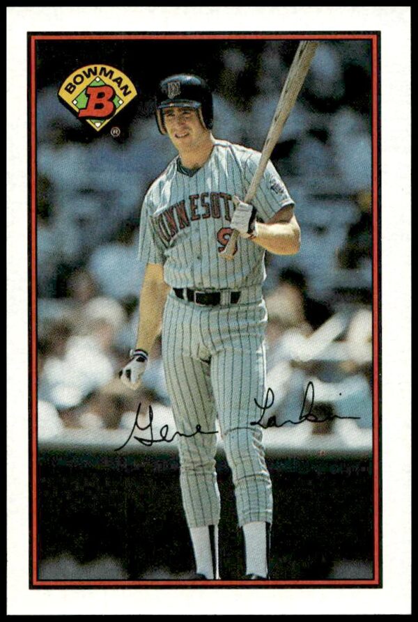 1989 Bowman Gene Larkin #160 (Front)