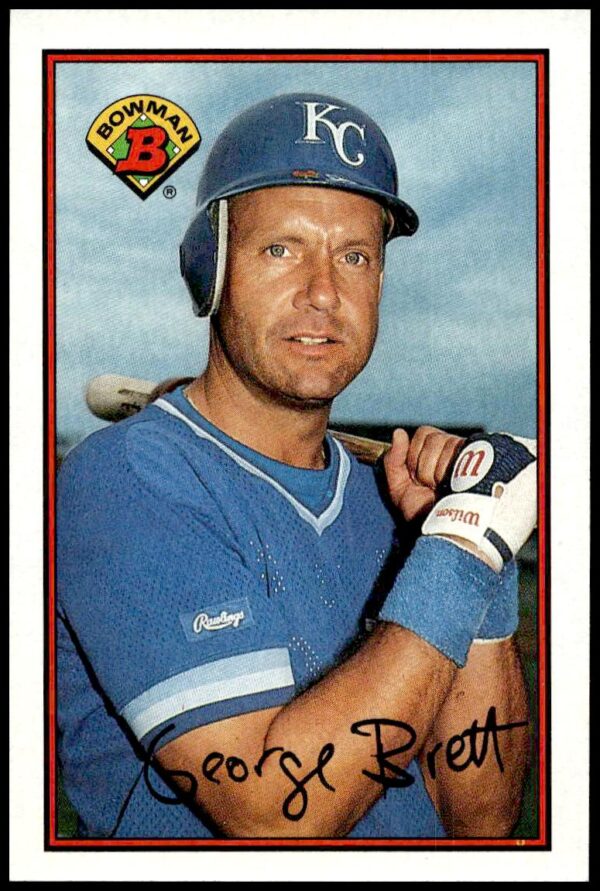 1989 Bowman George Brett #121 (Front)